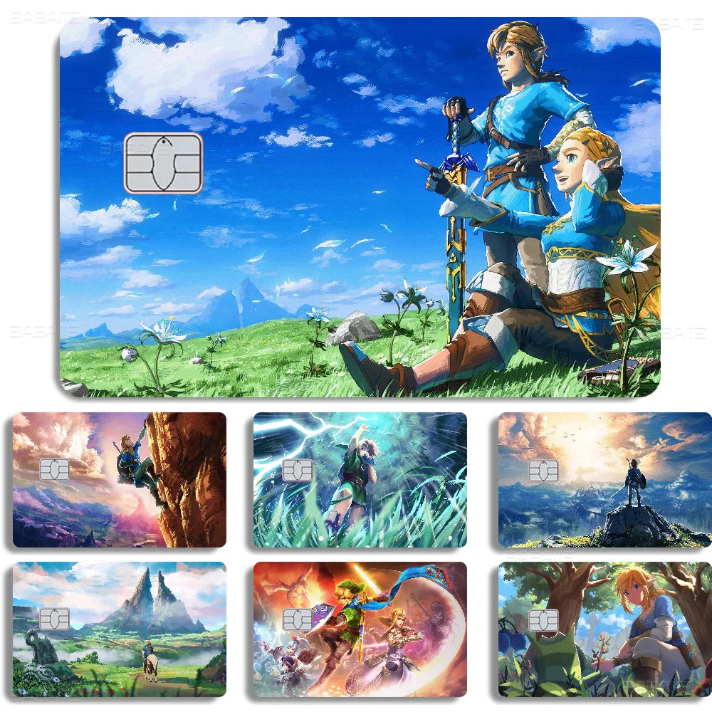 Zelda-Stickers Carte De Crédit