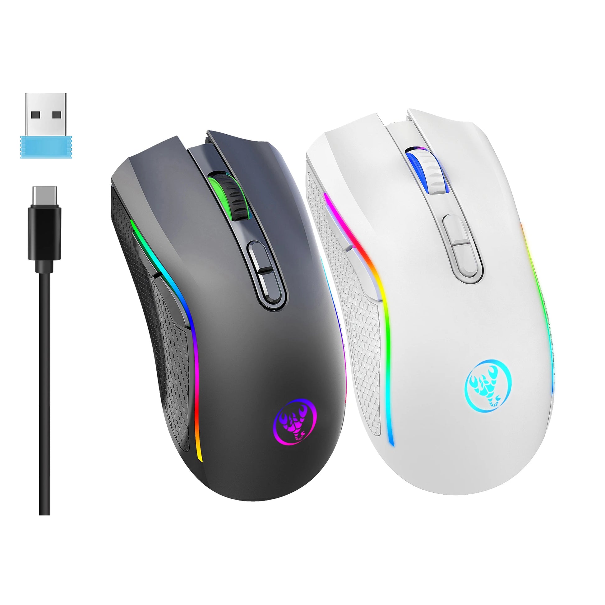 Souris Gaming Ergonomique Rechargeable