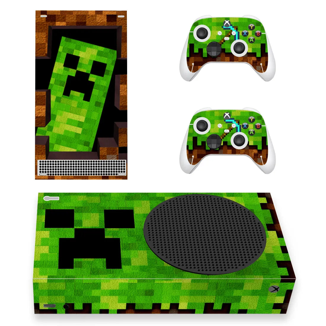 Cover   minecraft Pour XboX serie S-Console +Manettes