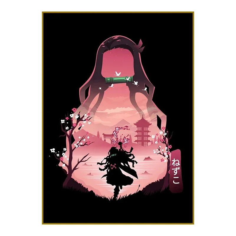 Demon Slayer-Posters Artistique 2025 Différents modèles/Tailles