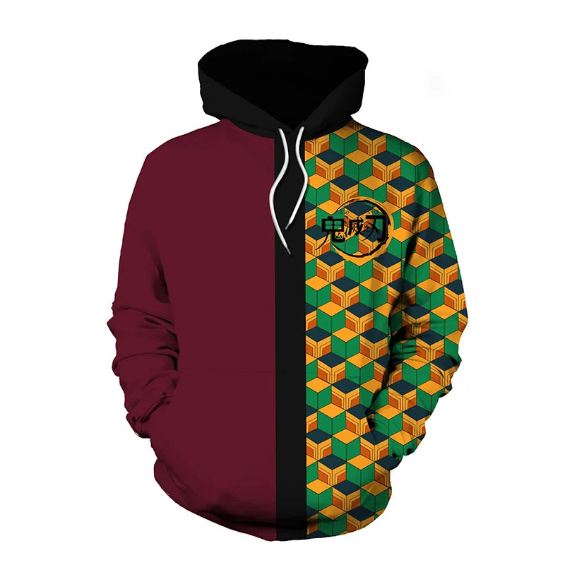 Demon slayer -sweet a capuche divers modèles/colories