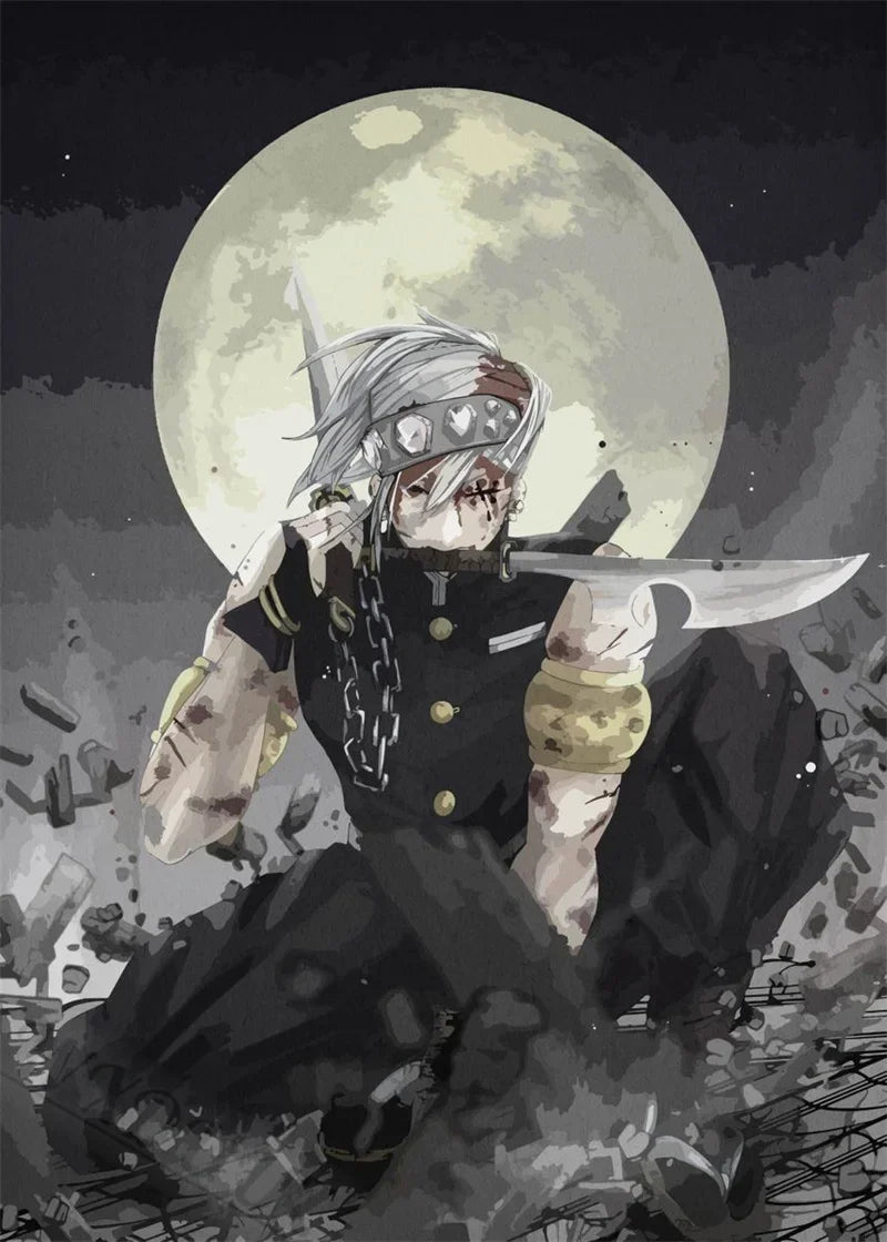 Demon Slayer-Magnifique impression 3D Différents Modèles/Tailles