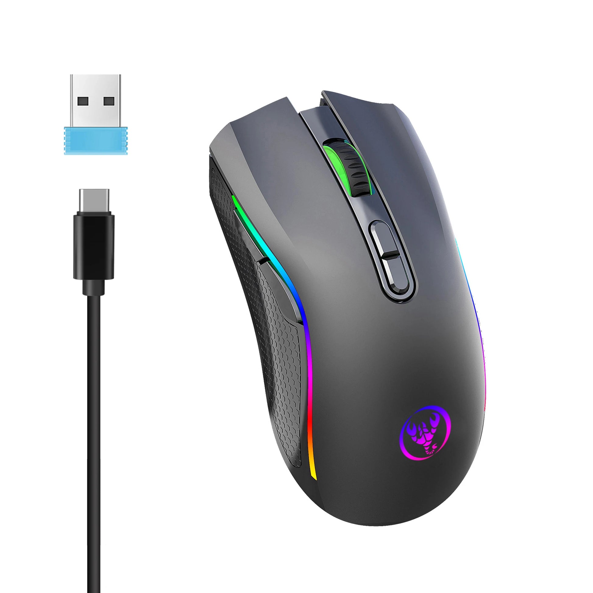 Souris Gaming Ergonomique Rechargeable