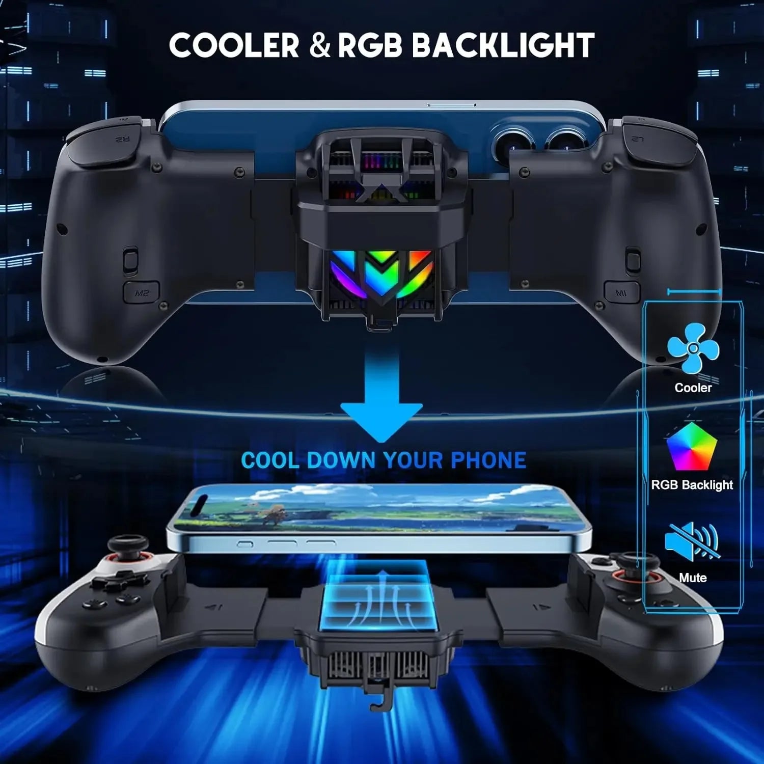 GamePad Mobile Bluetooth Switch/iPhone/Android Dual