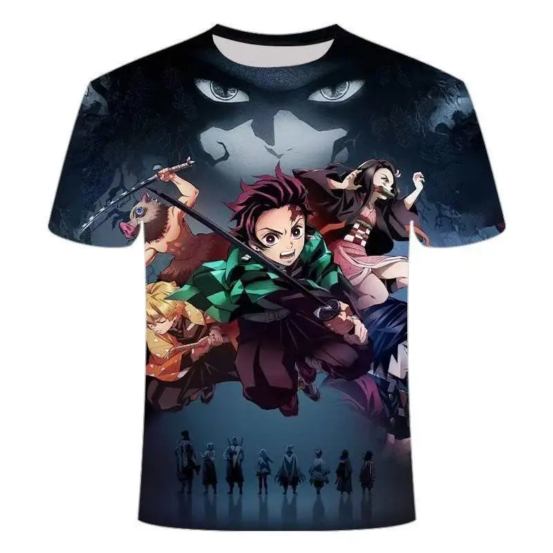 Demon Slayer- T-Shirt Imprimés Intégrale 2025!!! Différents modèles/Tailles