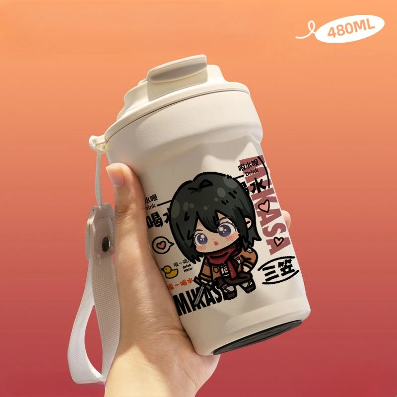 Attacks On Titan-Gourdes/thermos Officiel Summer 2025