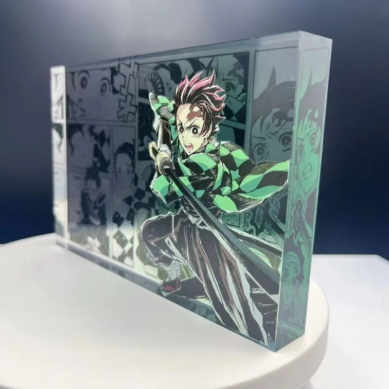 Demon Slayer  High-value Bar Chi Tokitou Muichirou Acrylic Brick Computer Desktop Ornaments Anime Peripheral Gifts