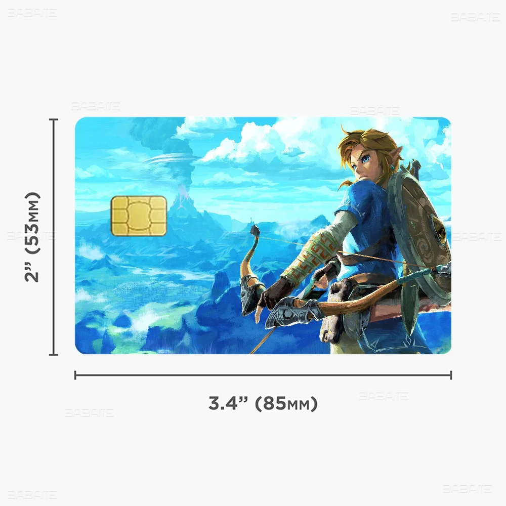 Zelda-Stickers Carte De Crédit