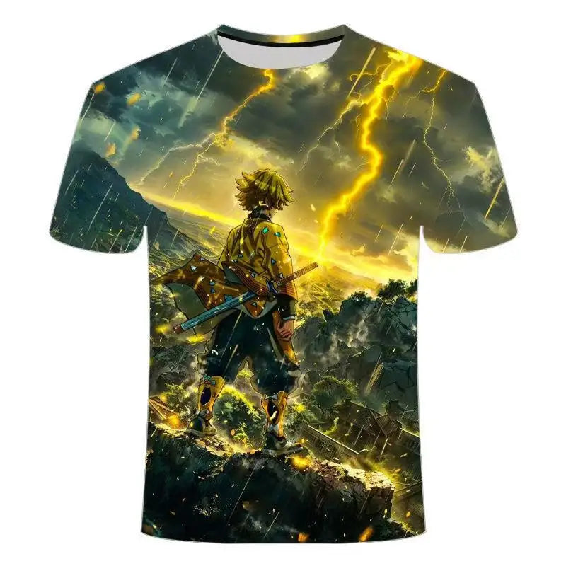 Demon Slayer- T-Shirt Imprimés Intégrale 2025!!! Différents modèles/Tailles