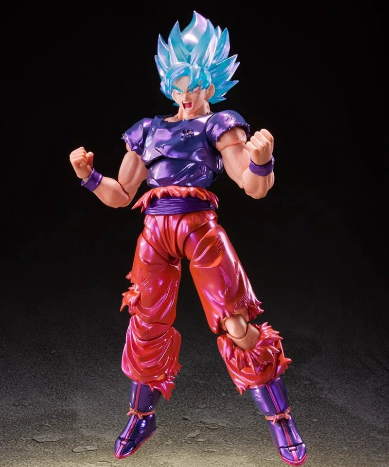 Dragon Ball z-Goku Blue KaioKen Articulé 17 Cm