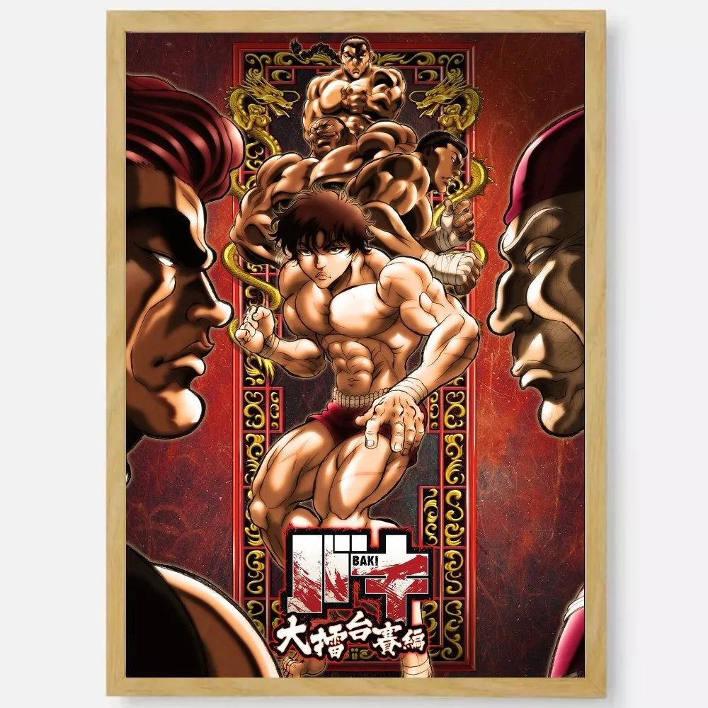 Baki- posters hd divers modèles/tailles