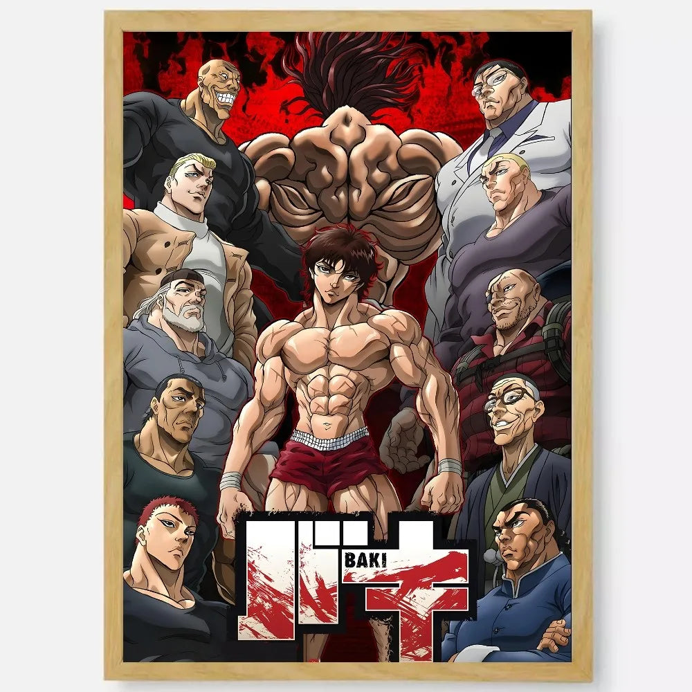 Baki- posters hd divers modèles/tailles