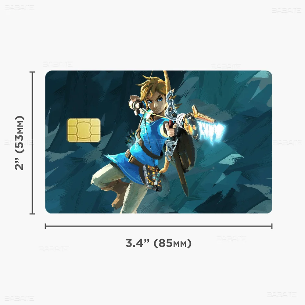 Zelda-Stickers Carte De Crédit